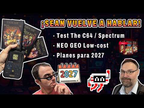 Sean de EVERCADE habla: Neo Geo, Legacy, The C64 y The Spectrum, y de planes en 2027