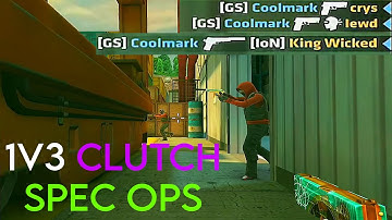 Epic 1v3 Clutch in Spec Ops - Critical Ops Ranked