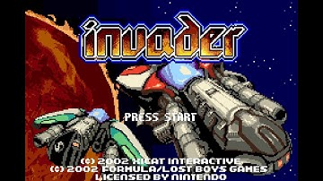Invader. [GBA]. 1CC. HARD. 60Fps.