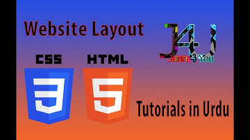 Make HTML5 & CSS3 Website Layout in Urdu & Hindi Part 1
