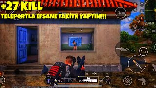 ADAMIN AKLINI ALDIM!!🤯 | ONE MAN SQUAD | PUBG MOBİLE