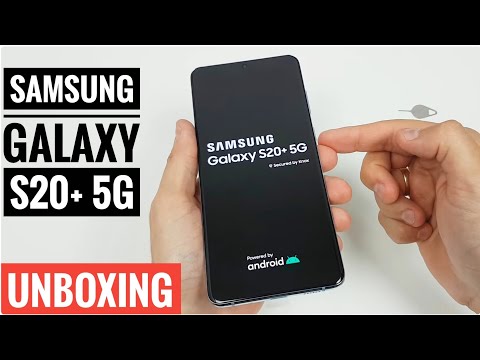 Samsung Galaxy S20+ 5G unboxing i pierwsze uruchomienie
