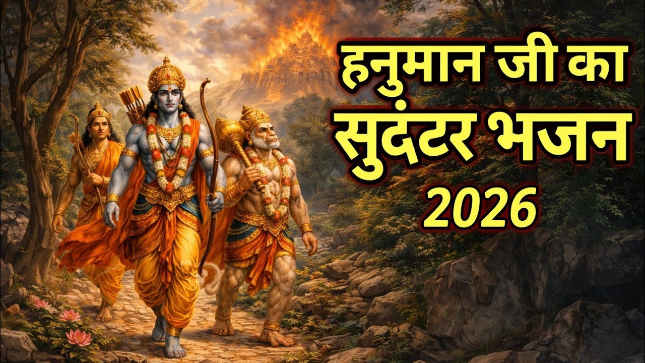 अंजनी के लाला, बजरंगबाला 🙏 | Hanuman Ji New Bhajan 2026 | संकट मोचन हनुमान भजन🪷