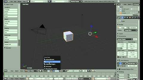 Rotating Points - Blender 2.5 Quick Tip - Blender 3D