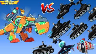 Hills Of Steel - REX Tank VS ALL BOSSES Walkthrough Tank Game Android ios Gameplay screenshot 5