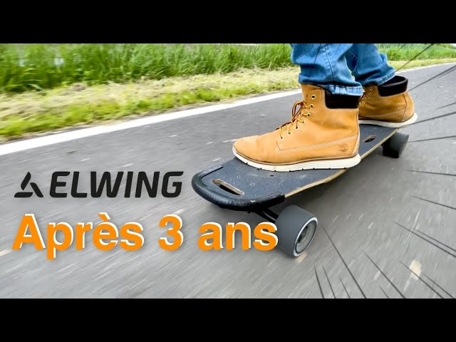 Curve v4 - Longboard électrique puissant avec plateau flex