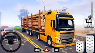 Log Transporter Truck Driving - Offroad Trucks Simulator | Android Gameplay #shorts screenshot 5