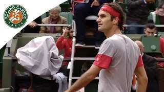 Roger Federer v Diego Schwartzman Highlights - Men's Round 2 2014 - Roland Garros