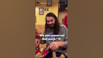 Russ is annoyed at Steven Adams food portion sizes 😂🏀 TikTok ClutchPoints