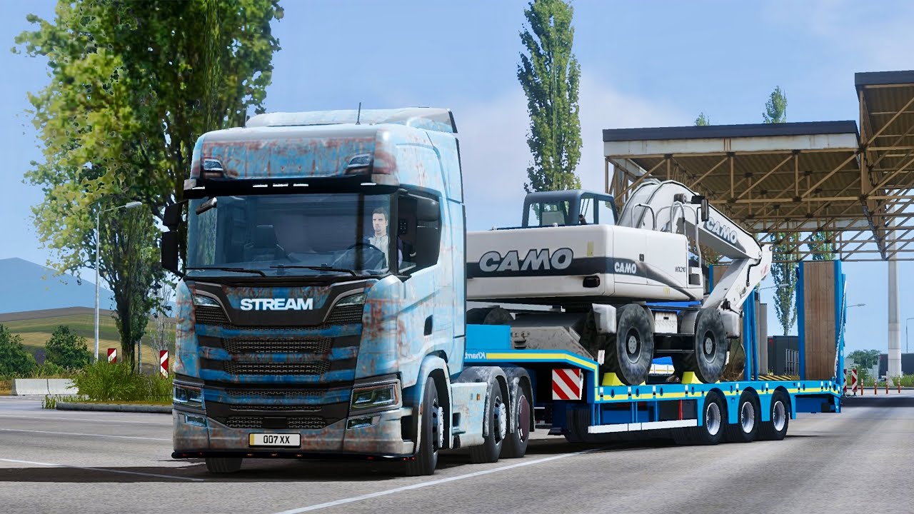 Truckers of Europe 3| Driving Rusty scania | Realistic hd gameplay 