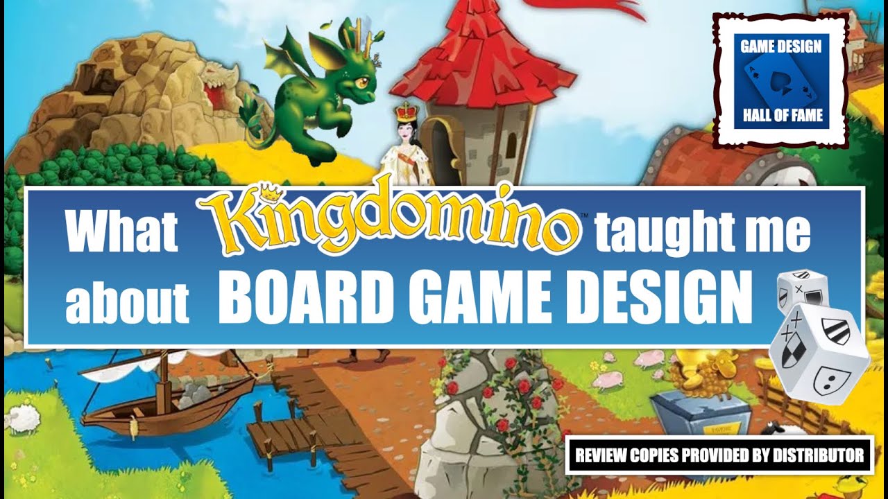 Game Design Hall of Fame: What KINGDOMINO & expansions taught me about BOARD  GAME DESIGN 