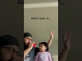 She shows her dad how to dance