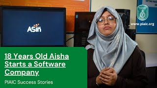 18 Years Old Aisha Starts a Software Company