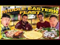 Traditional MIDDLE EASTERN Food VS Street FOOD TOUR - Palestinian