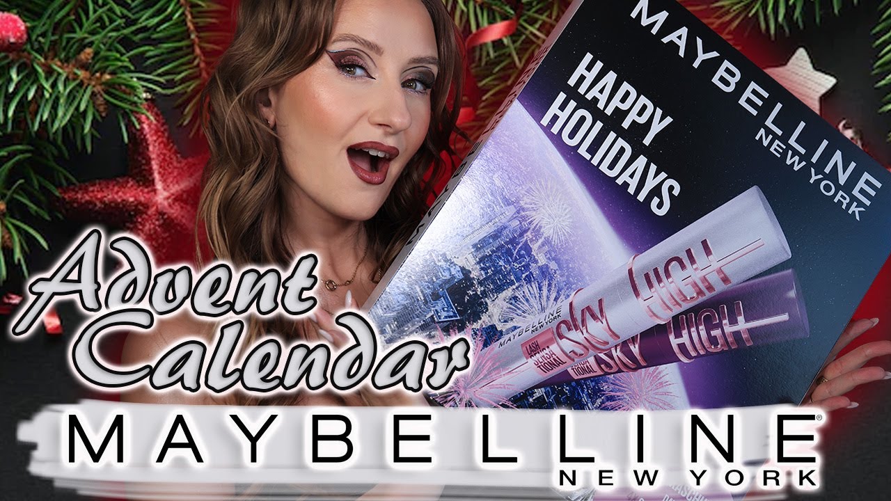 Maybelline Happy Holidays - Get ready for 2026! Advent Calendar 2025 🤩