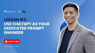 Clay.com Tutorial #4 - ChatGPT as Your Prompt Engineer for Clay