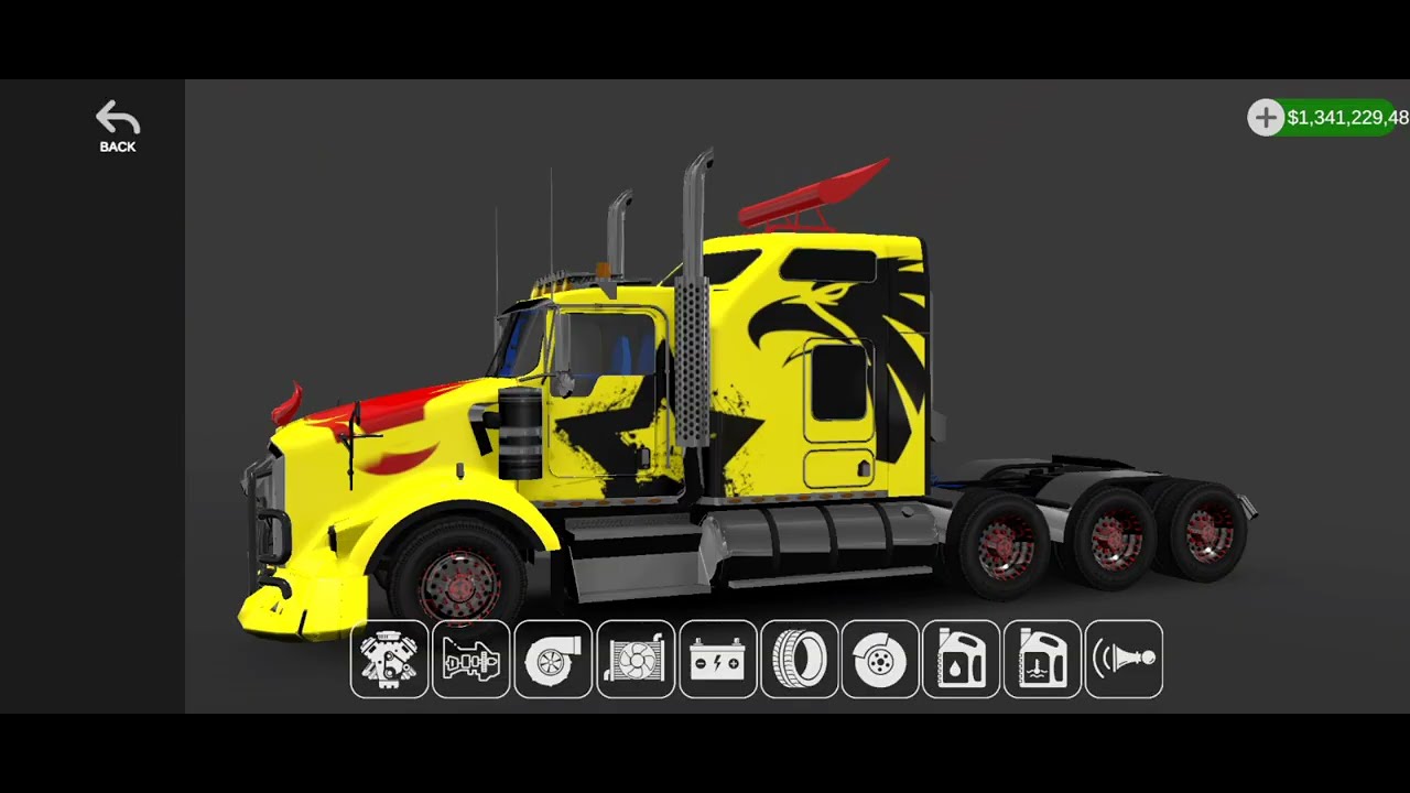 Universal truck simulator very hard mission Long trip 