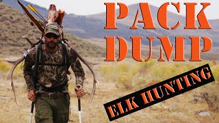 What's in my ELK HUNTING Day Pack?