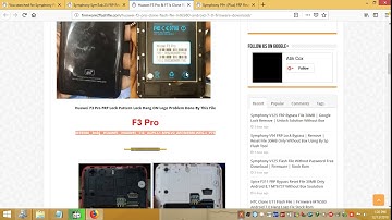 Huawei F3 Pro & F11s Clone Flash File MT6580 Android 7 0 Firmware Download