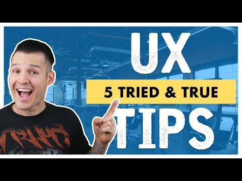 5 UX Design Tips & Techniques | UX Design Basics