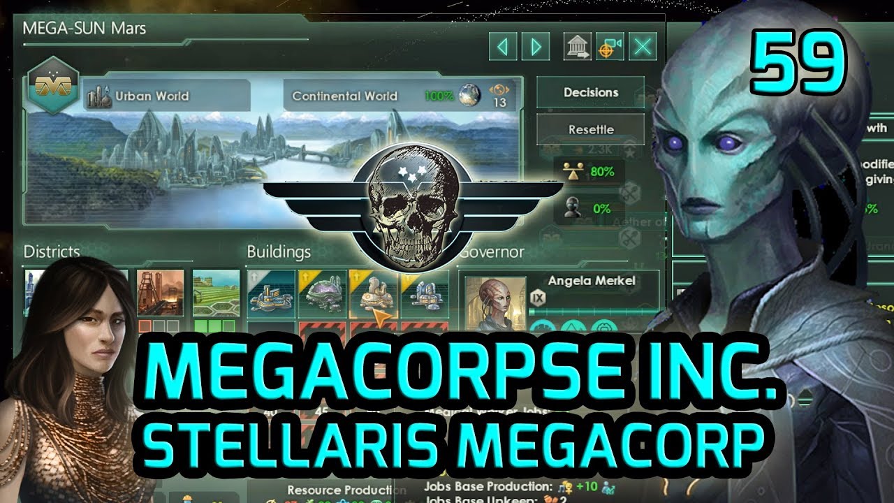 Goal Arcology Mars! Stellaris Megacorp Grand Admiral Gameplay Roleplay