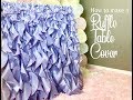 How To Make A Table Skirt For Wedding