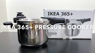 IKEA 365+ Pressure cooker, stainless steel, 6.3 qt - IKEA