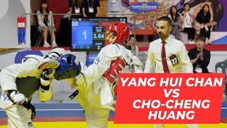 Cho Cheng Huang VS 양희찬 Yang Hui Chan 2023 Taekwondo Korea Open Senior Mens -54kg Finals