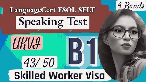 LanguageCert International ESOL SELT B1 Listening, Reading, Writing & Speaking|| Computer based 2023