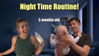 Our Night Time Routine With Our Baby!