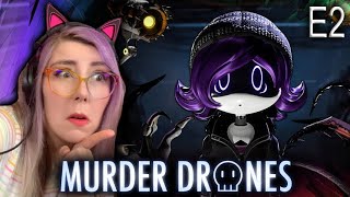I WATCHED MURDER DRONES Episode 2: Heartbeat - Zamber Reacts