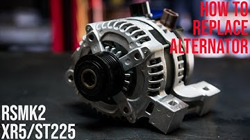 Alternator replacement on XR5 Turbo/ST225/RS mk2 Step by step by OEM Denied Performance