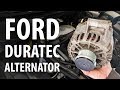 How to: Remove alternator, Ford Duratec / Mazda L (Mondeo, Focus, Escape, Mazda, Volvo)