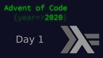 Advent of Code day 1 - In Haskell!