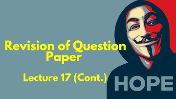 Revision for Question Paper Solve  | Mobile Computing | Lecture 17 (Cont.)
