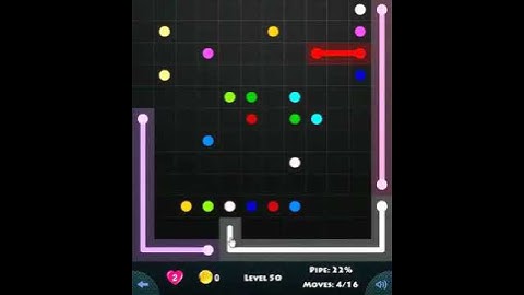flow game facebook - 12 x 12 mania level 50 Connect the dots
