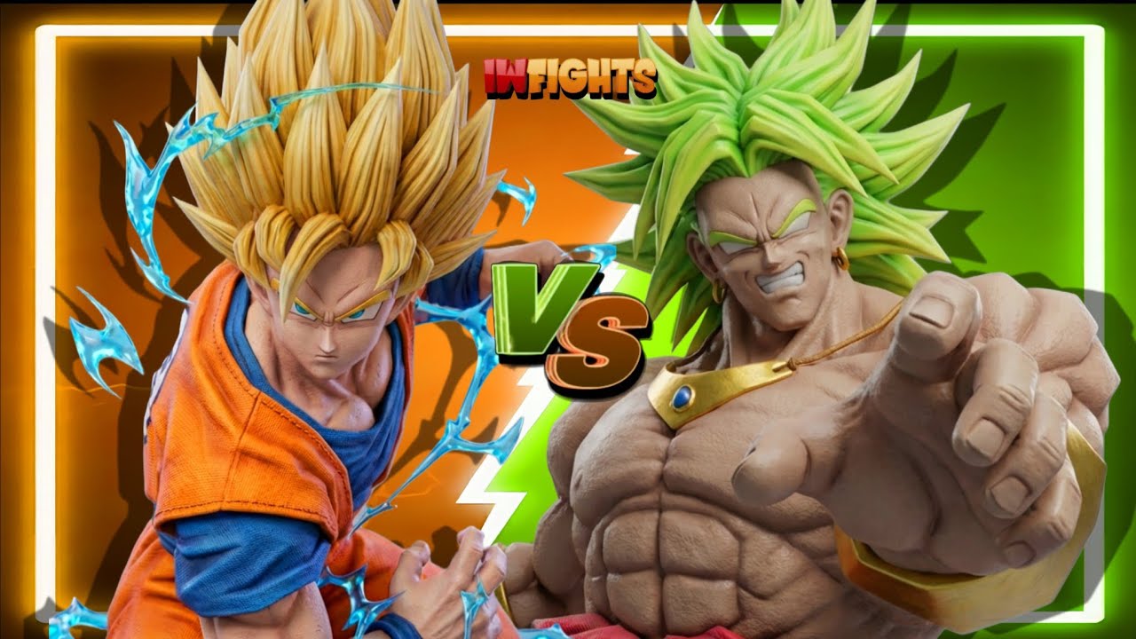 [Request] Goku (SSJ2) VS. Broly Legendary SSJ (CPU Battle) DBZ - BUDOKAI 4 