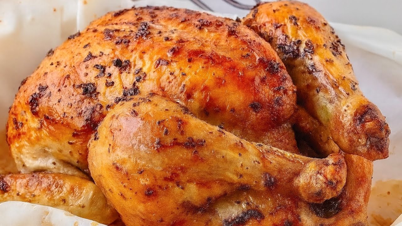 👉YILBAŞI TAVUĞUNU BU SOSLA KIZARTIN NAR GİBİ OLUR❗️İÇ PİLAVLI FIRINDA KIZARMIŞ BÜTÜN TAVUK