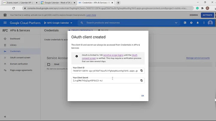 Get Client Id and Client Secret | Google Calendar Integration | MVC Application | Part - 1