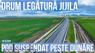Drum legatura Jijila | Pod Suspendat peste Dunare Braila - Tulcea | Ep. 343 26.04.2023