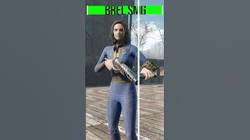Brel Submachine Gun - #Shorts Fallout 4 Mod Review