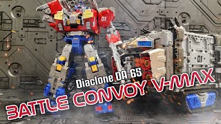 Transform + Combine + Base / Diaclone DA-65 Battle Convoy V-MAX !!!