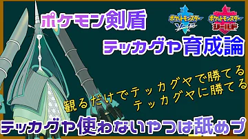 テッカグヤ使わないやつは舐めプ 剣盾新環境での対策や育成論 ウルトラホールから最強ポケモン降臨 Mp3