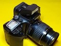 Canon EOS 7 with 28 80mm EF Lens 3 5 5 6 II Serial Number 5609250