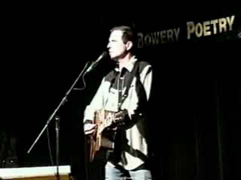 7 May 2005 at the Bowery Poetry Club in New York City, Ace Yodeler Randy Erwin entertains a crowd of yodeling enthusiats. This event was created and hosted by Bart Plantenga, author of the 2004 best-seller, "Yodel-Ay-Eee-Ooo, The Secret History of Yodeling Around the World" who was finishing up another book lecture tour on yodeling. Yodelers Lynn Book and Mike Johnson also performed that night. After the show, Randy and Mike got a little confused trying to navigate the New York City subway system back to their transportation. Randy is an extremely versatile yodeler, who also took lessons as a youngster from Janet McBride, The Yodeling Queen. He has performed around the world and has several releases out and is a down-right friendly person. Randy is also the yodeler behind the character Alameda Slim in Walt Disney's animated feature film, HOME ON THE RANGE. Bart Plantenga is working on a follow-up book, entitled "Yodel In Hi-Fi" and has several more yodeling CDs in the works as a follow-up to his 2004 compilation "The Rough Guide To Yodel" featuring 18 world famous Yodelers, including Mike Johnson and Janet McBride. Randy Erwin at www.randyerwin.com Bart Plantenga at http Mike Johnson music & biography: www.cdbaby.com www.freewebs.com