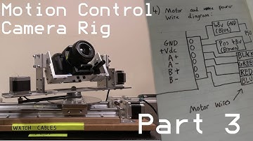 Stop Motion Camera Rig - Technical Specs (Arduino Motion Control) [Part 3]