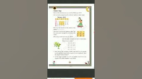 Ncert  maths  class 3 chapter 7 - time goes on ( addition  of numbers in square )