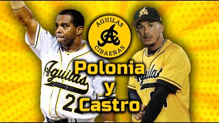 Luis Polonia y Bernie Castro / Águilas del Cibaeñas
