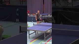 A shot that defied all odds 😲⁉️#UltimateTableTennis #UTT #TableTennis