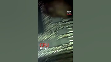 How to remove cpu | easy method | mobile repair academy  #iphonerepair#cpu #motherboard